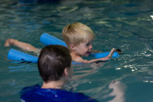 swimmer and instructor at WLSL Little Fins Colorado Springs